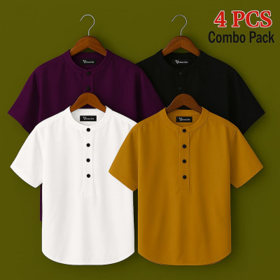 Product Type : Short Sleeve Katua # White _ Black _ Jam _ Katali