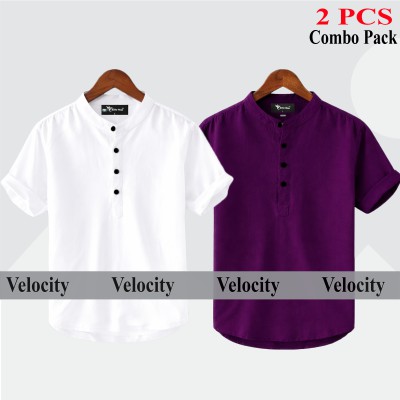 Product Type : Short Sleeve Katua Main Material : 100% Oxford Cotton Fabric Gender             : Men's Stylish and fashionable.