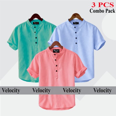 Product Type : Short Sleeve Katua Main Material : 100% Oxford Cotton Fabric Gender             : Men's Stylish and fashionable.