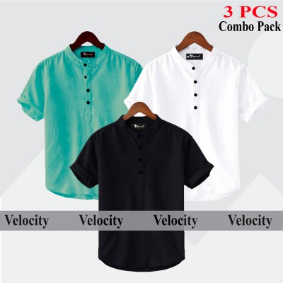 Product Type : Short Sleeve Katua Main Material : 100% Oxford Cotton Fabric Gender             : Men's Stylish and fashionable.