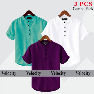 Product Type : Short Sleeve Katua Main Material : 100% Oxford Cotton Fabric Gender             : Men's Stylish and fashionable.