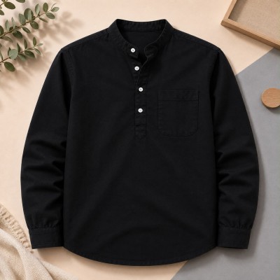 Oxford Coton fabrics  Katua _  BLACK