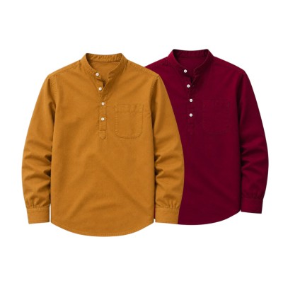 2p Combo Oxford Coton fabrics  Katua _  MAROON  _ KATTALI
