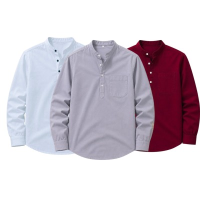 3p Combo Oxford Coton fabrics  Katua _  WHITE   _  ASH _ MAROON