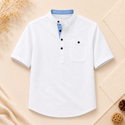 Premium Quality Cotton Stripe Fabrics Katua - White
